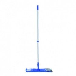 MSV Balai mop manche extensible Microfibre 68x120cm Bleu