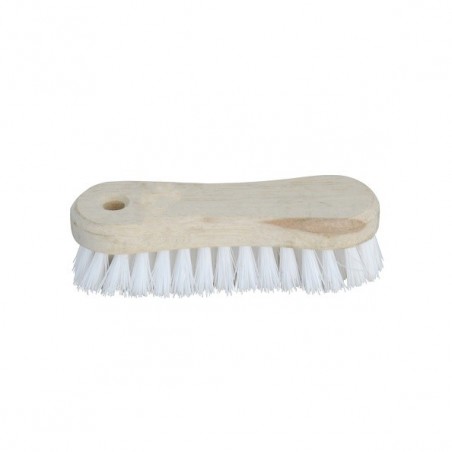 MSV Brosse à laver ou à récurrer Blanc 19,5x5,5x4,5cm MSV