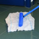 Tête de Balai sans manche avec raclette en Caoutchouc Bleu MSV MSV