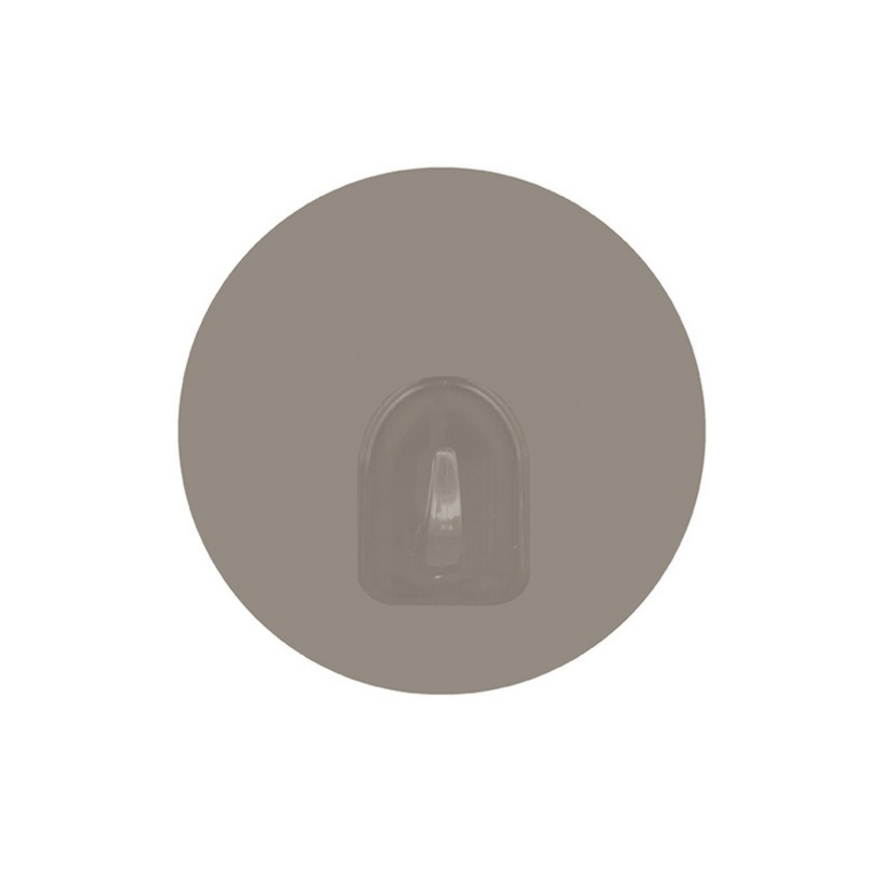 Lot de 2 Crochets rond mural repositionnables Beige MSV MSV