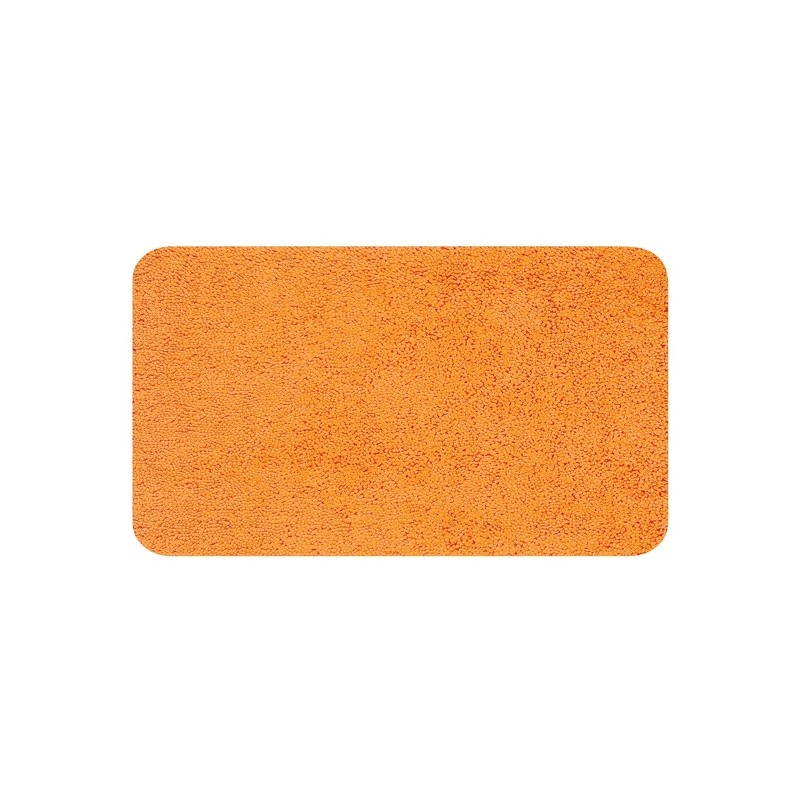 Spirella Tappetino da bagno HIGHLAND microfibra 70x120 cm arancione Spirella