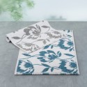 Spirella Tappetino da bagno cotone BLOSSOM 50x80cm Indaco Spirella