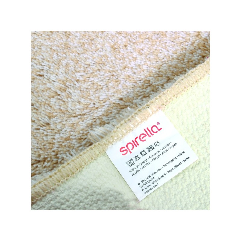 Spirella Alfombra de baño acrílica BRIZZOLO 70x120cm Beige Spirella
