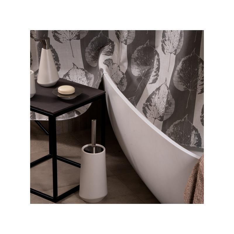 Elements by Spirella Cortina de ducha Poliéster LEF 120x200cm Topo Spirella