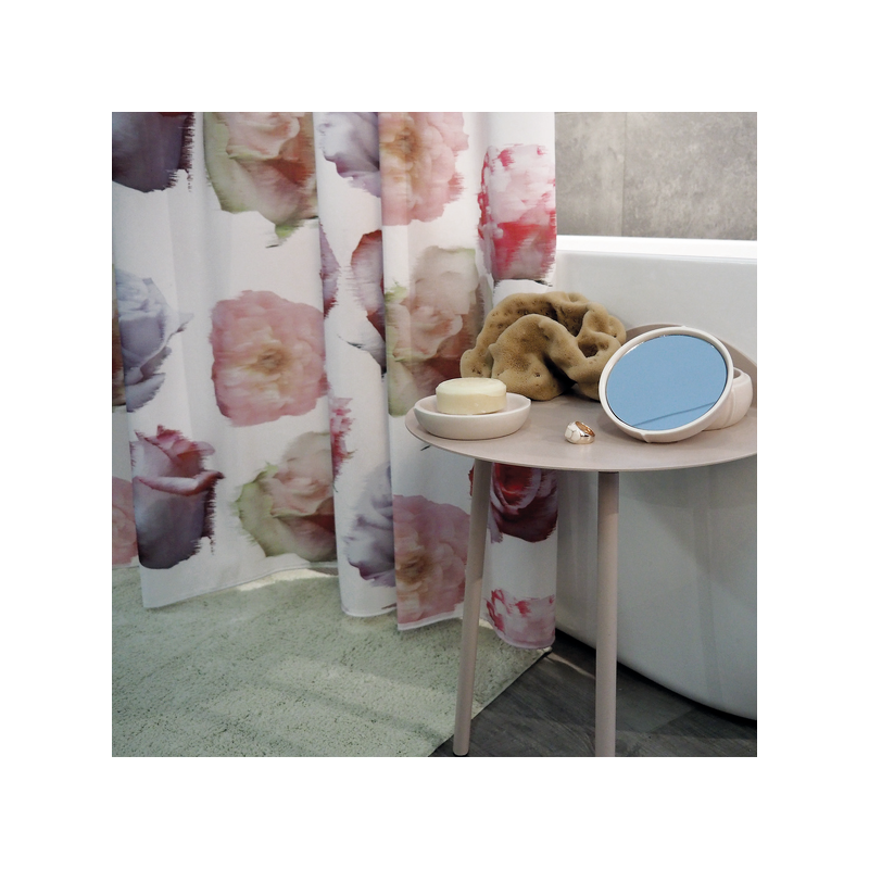Elements by Spirella Duschvorhang Polyester MUSE 180x180cm Pink Spirella