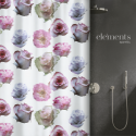Elements by Spirella Cortina de ducha Poliéster MUSE 180x200 cm Rosa Spirella