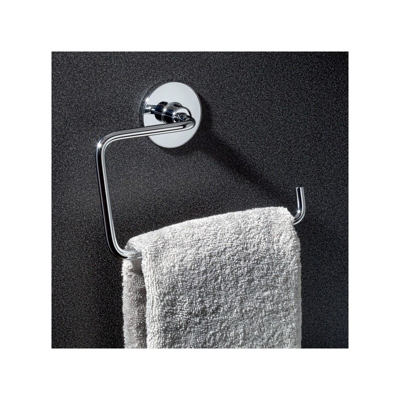 Toallero de pared EASY en Zinc Cromado Spirella