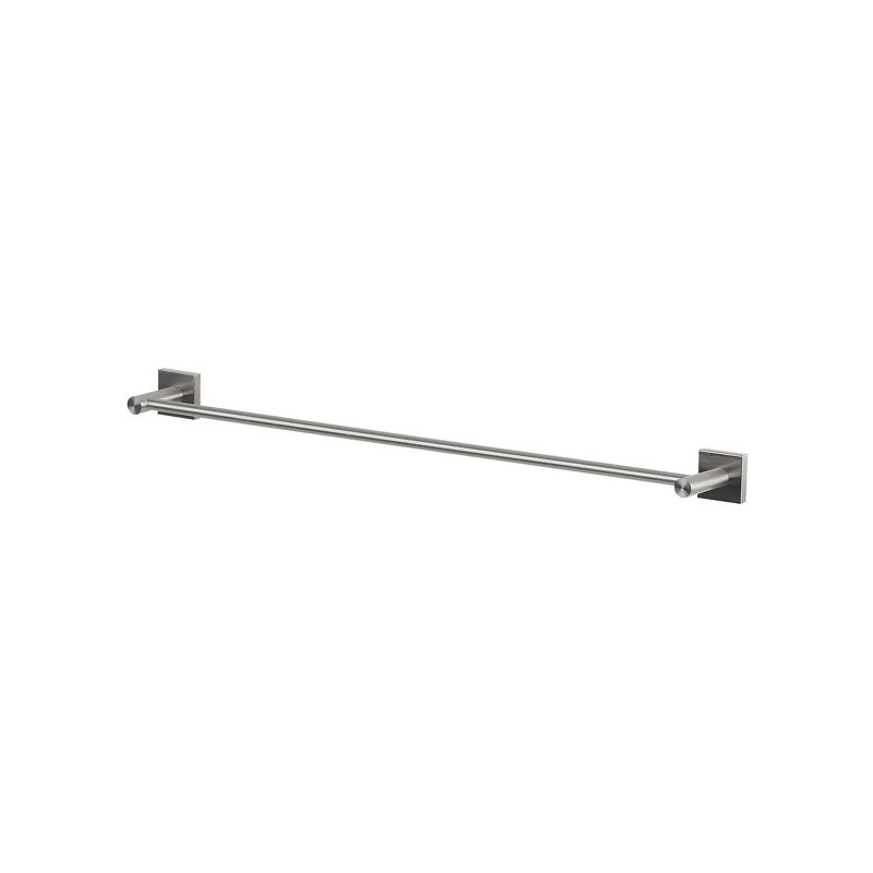 Toallero de pared de acero inoxidable NYOSTEEL 40 cm Metalizado  Spirella