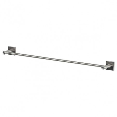 Portasciugamani da parete in acciaio inossidabile NYOSTEEL 40cm spazzolato Spirella