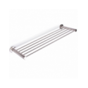 Wall-mounted towel rack in SIWA Brushed Stainless Steel MSV
