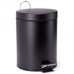MSV Pedal Bin Stainless Steel 3L Matt Black