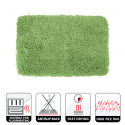 Alfombra de baño de microfibra HIGHLAND 70x120cm Verde Oliva Spirella