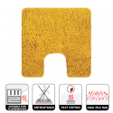 Microfiber bath mat HIGHLAND 55x55cm Saffron Spirella