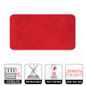 Spirella Tapis de bain Microfibre HIGHLAND 60x90cm Rouge