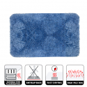 Spirella Tapis de bain Microfibre HIGHLAND 70x120cm Bleu ciel