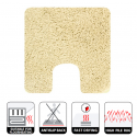 HIGHLAND Alfombra de baño de microfibra 55x55cm Amarillo claro Spirella