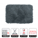 Tapis de bain Microfibre HIGHLAND 80x150cm Gris Granit Spirella