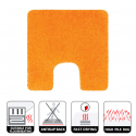 Microfiber bath mat HIGHLAND 55x55cm Orange Spirella