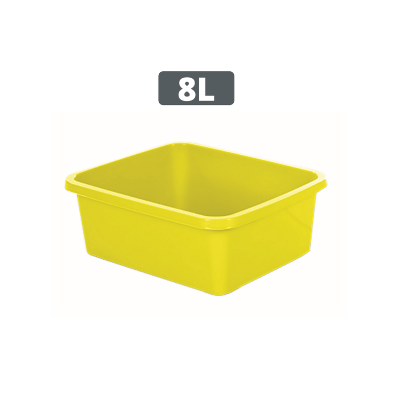 Bassine de lavage Rectangulaire Classique 8L Vert MSV