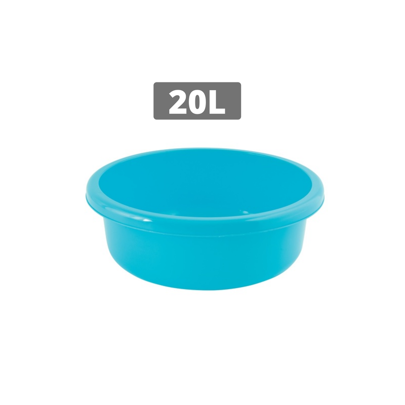 Barreño Redondo 20L Azul MSV