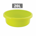 Bassine de lavage ronde 20L Vert MSV