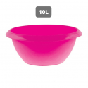 Round Washing Basin 10L Fuschia MSV