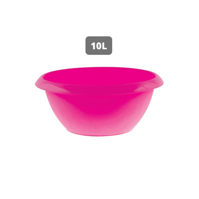 MSV Bassine de lavage Ronde 10L Fuchsia