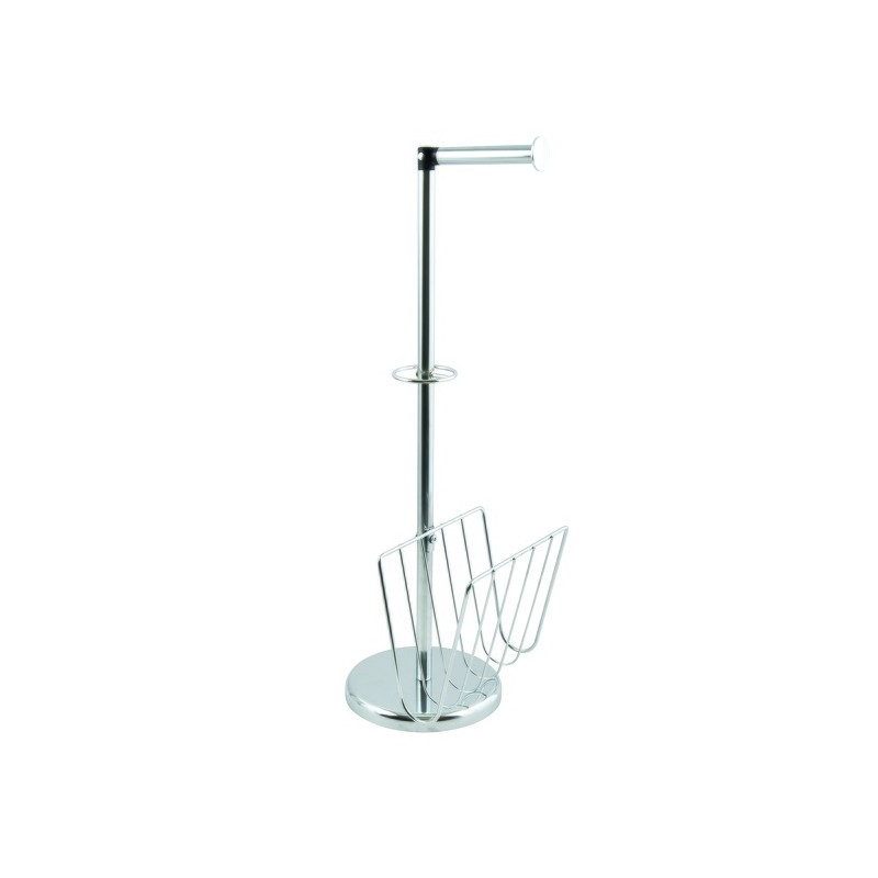 Porte rouleau Papier Wc sur pied & Porte journeaux TENERIFE Spirella
