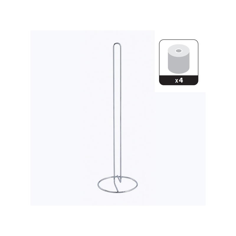 Toilet Roll Holder on Stand STOCK Chrome Steel Spirella