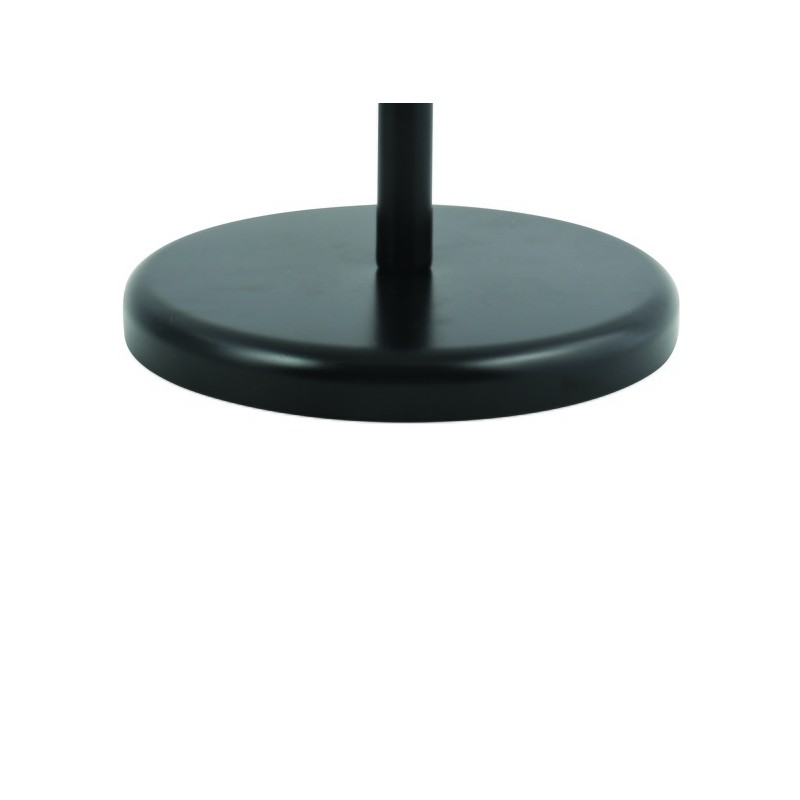 Toilet roll holder on foot CHIC Steel Matt black Spirella