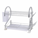 MSV Chrome Steel dish Drainer