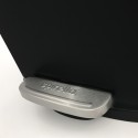 Poubelle à  pédale Acier AKIRA 12L Noir mat Spirella