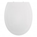 Abattant wc HARRY Blanc - Charnières Zinc Spirella
