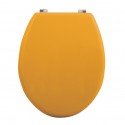 Toilet seat MDF CLÉO Saffron matt - stainless steel hinges MSV