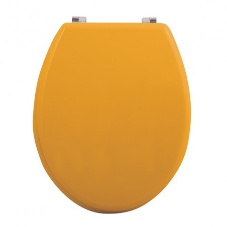 Toilet seat MDF CLÉO Saffron matt - stainless steel hinges MSV