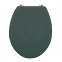 Abattant wc MDF CLEO Vert Foncé mat - Charnières en Inox MSV
