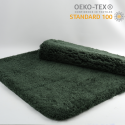 Tappetino da bagno BREE in acrilico 70x120 cm Spirella verde scuro