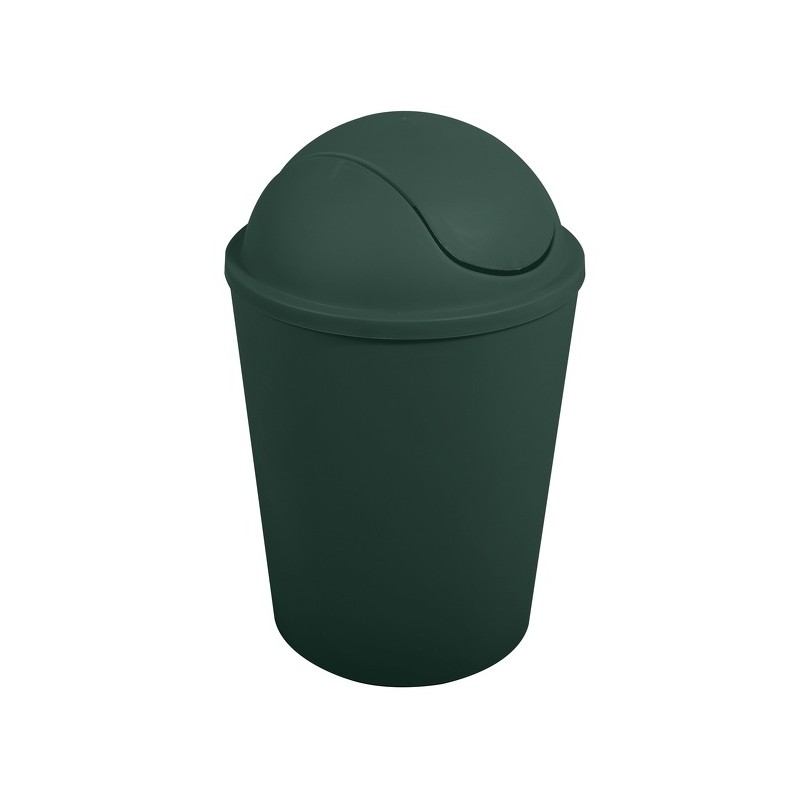 spirella Poubelle à  bascule AKO 5 5L Vert Foncé MSV