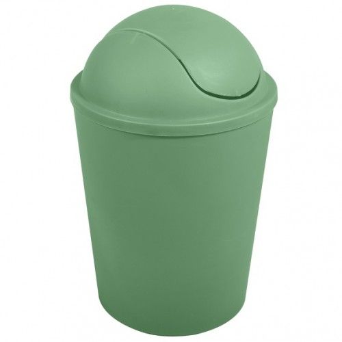 Papelera basculante 5,5L AKO Verde Albahaca MSV