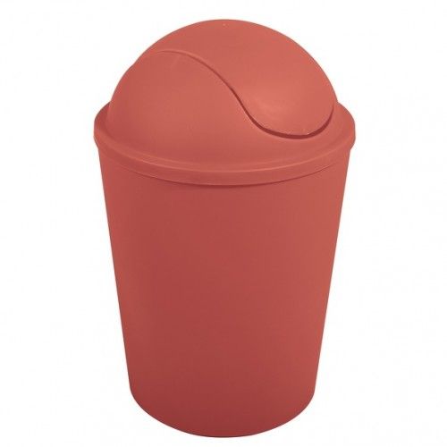 Papelera basculante 5,5L AKO Terracota MSV