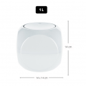 rocking bin PP DICE 1L White Spirella
