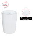 Poubelle à  bascule COCCO 5L Blanc Spirella
