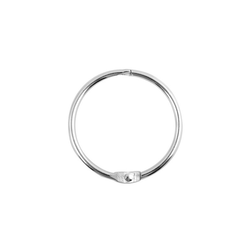 Spirella 12er Set Duschvorhangringe RINGO SMALL Gebürstet