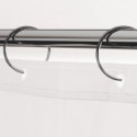 Juego de 12 anillas para cortina de ducha RINGO SMALL Black Titan Spirella