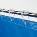 Juego de 12 anillas para cortina de ducha DROP Transparente Spirella