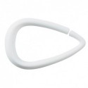 Set of 12 Shower curtain Rings DROP White Spirella