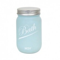 MSV Blue NASSAU Glass Cotton Box