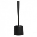 Scopino WC con supporto RICK Nero Spirella