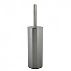 MSV Toilet brush with stainless steel holder UNNA Anthracite Gray