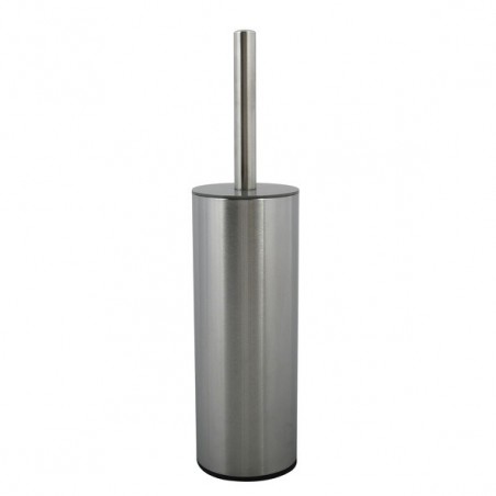 Scopino WC con supporto in acciaio inox UNNA Grigio Antracite MSV